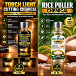 Anti Iron Rice Pulling Chemical + Torch Light Cutting Chemical Combo Kit – 2 × 50 ML | 3 Months Validity